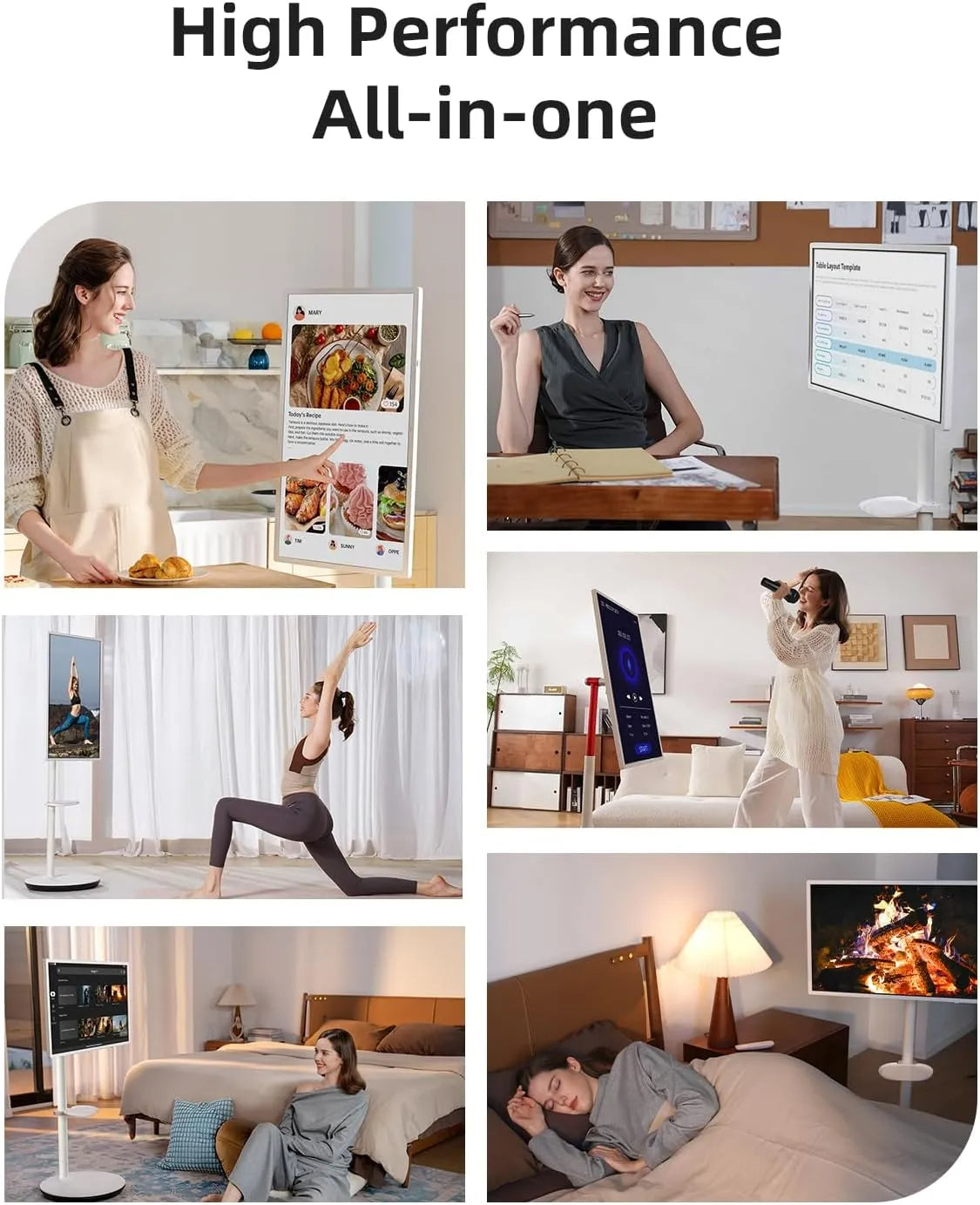 🖥️ Ultra HD 4K Smart Display