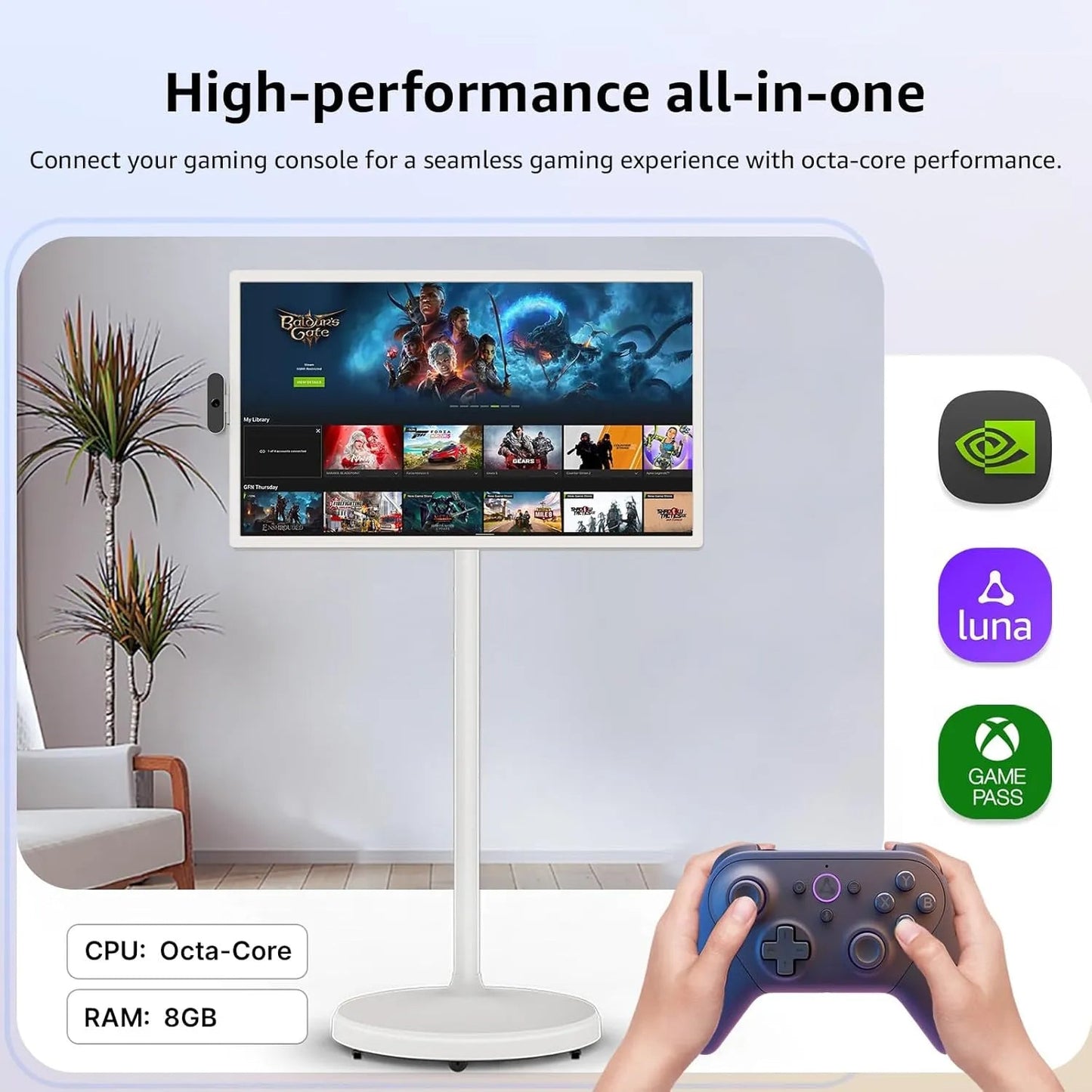 🖥️ Ultra HD 4K Smart Display