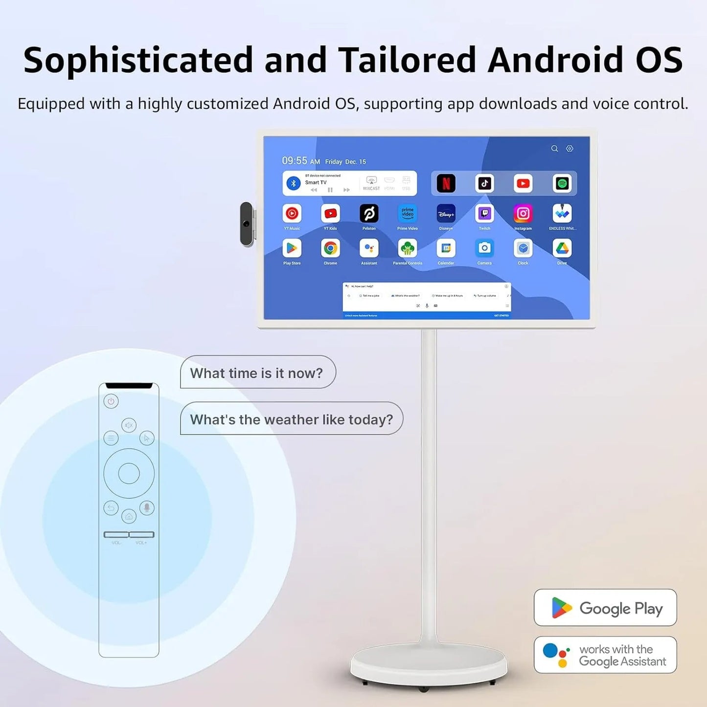 🖥️ Ultra HD 4K Smart Display