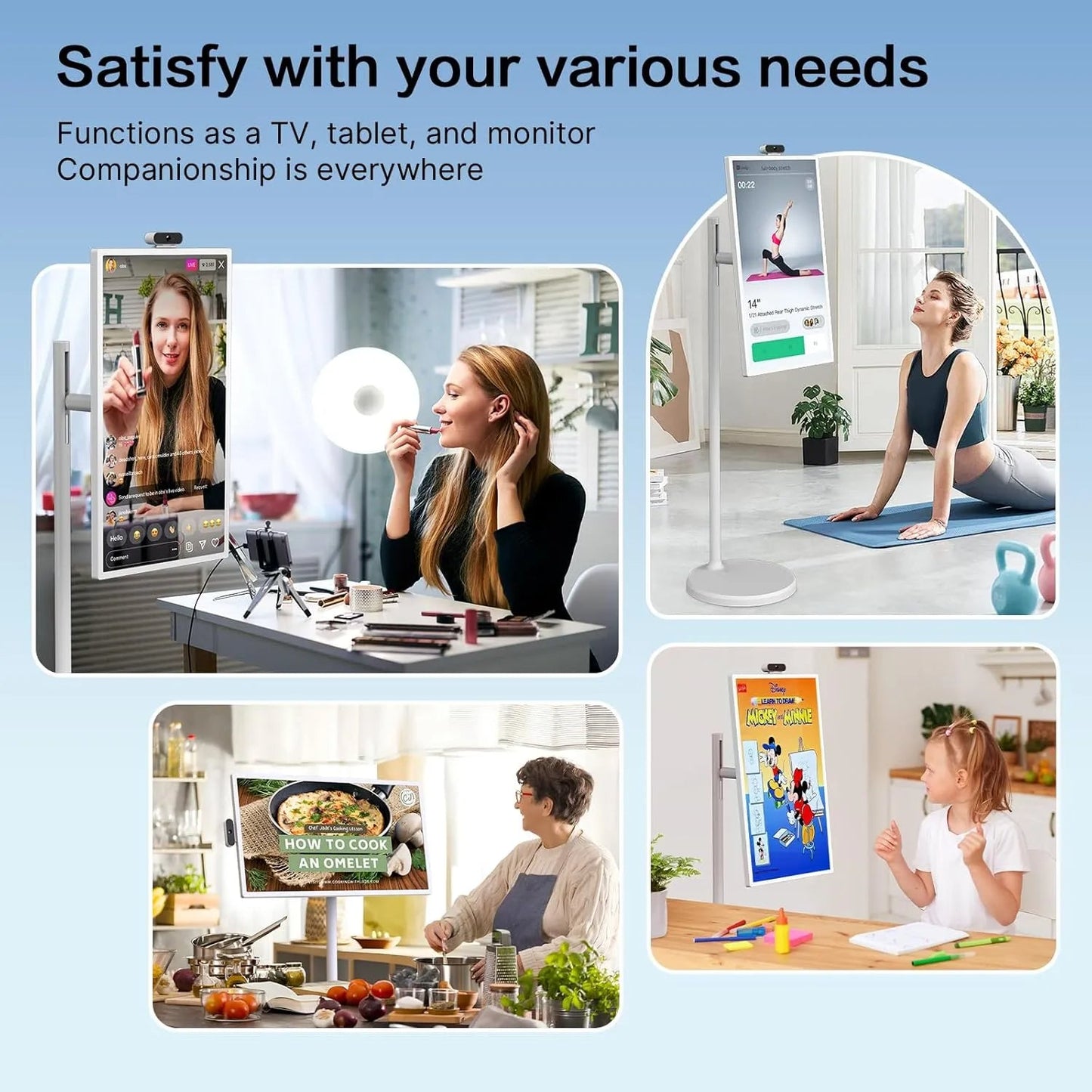 🖥️ Ultra HD 4K Smart Display