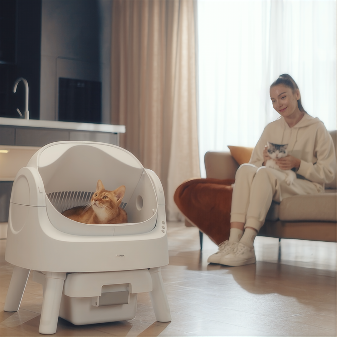 ๐บ Auto-Cleaning Smart Litter Box